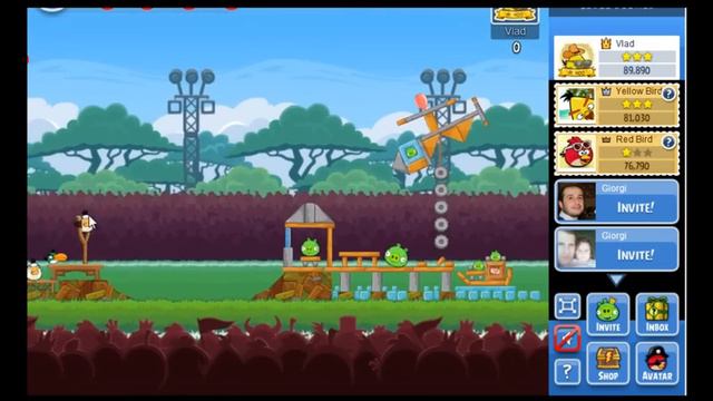 Angry Birds Friends Weekly Tournament Week 45 Level 3 Mar 25-31 Highscore 96840 смотреть онлайн