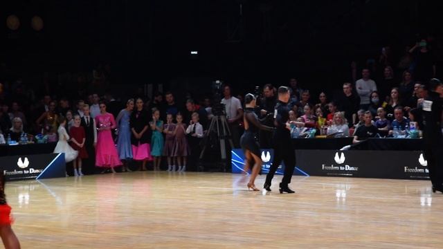 Minsk Open 2021 IDSU Grand Prix Adult Latin Volkov - Stasiuk 1/4 Samba смотреть онлайн