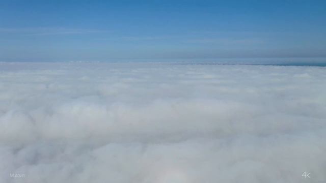 4k drone. Туман. смотреть онлайн