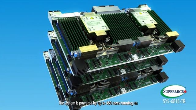 Supermicro SuperMinute: X13 8-Socket SuperServer смотреть онлайн