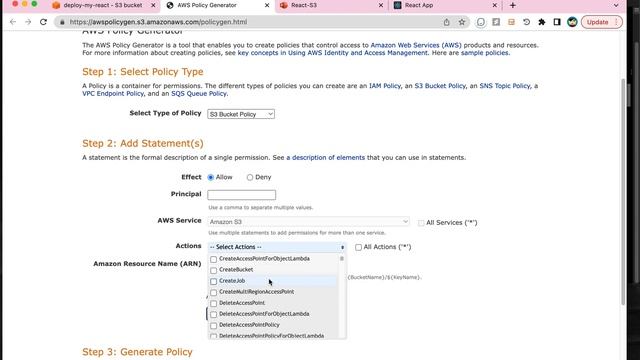 Deploy React to AWS S3 смотреть онлайн