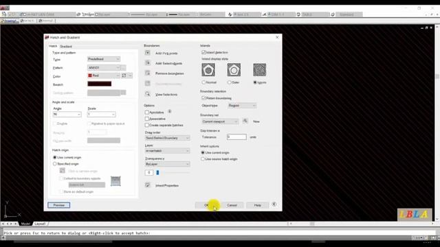 Thủ thuật AutoCAD 6 - Làm sao để Hatch kể cả khi biên dạng không kín смотреть онлайн
