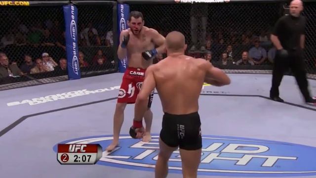 Georges Saint-Pierre Ends Jon Fitch's 16 Fight Win Streak
