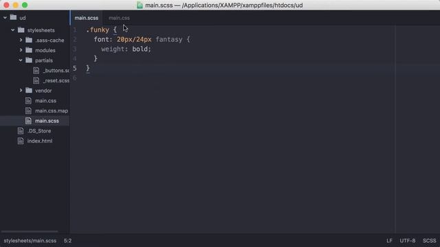 Sass Tutorial for Beginners - Learn SCSS - Sass Crash Course - #26 - Nesting: Nested Properties смотреть онлайн