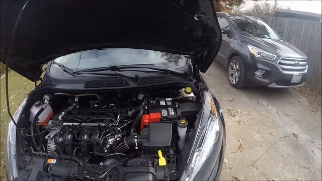 FORD FIESTA BATTERY LOCATION смотреть онлайн