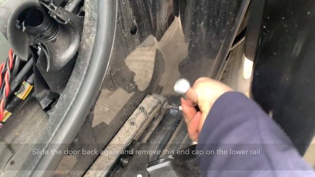 Citroen Berlingo Rear Sliding Door Removal смотреть онлайн