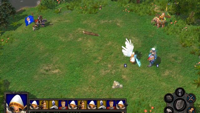 50 Archangel VS 50 Titan - Duel - Heroes of might and magic 5 Tribes of the east смотреть онлайн