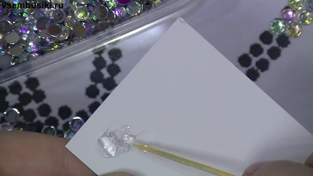 Как сделать картину из страз своими руками смотреть онлайн