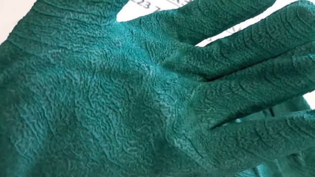 Перчатки стекольщика прорезиненные RGSe Green Art Master видео смотреть онлайн