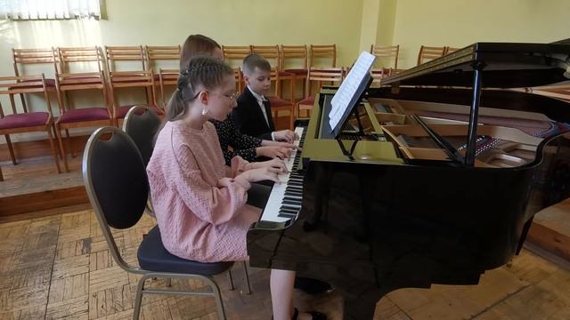 Фортепианный ансамбль (Учитель-ученик), ЕДШИ № 4 "АртСозвездие" смотреть онлайн