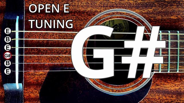OPEN E TUNING | GUITAR TUNER смотреть онлайн