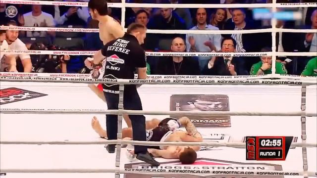 Анзор Ажиев самый зрелищный бой смотреть онлайн