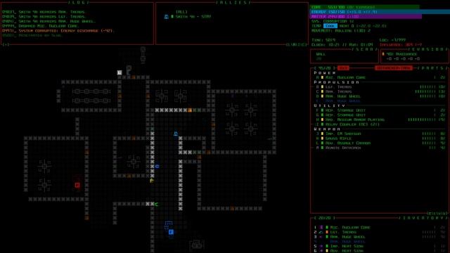 [Stream] Cogmind Half-track Combat Run (part 1) смотреть онлайн