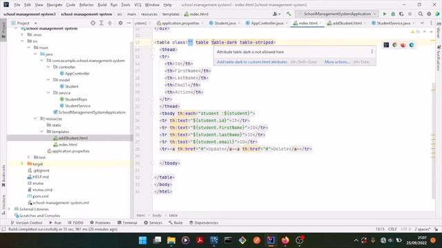 How to build a Student Management System using spring boot framework смотреть онлайн