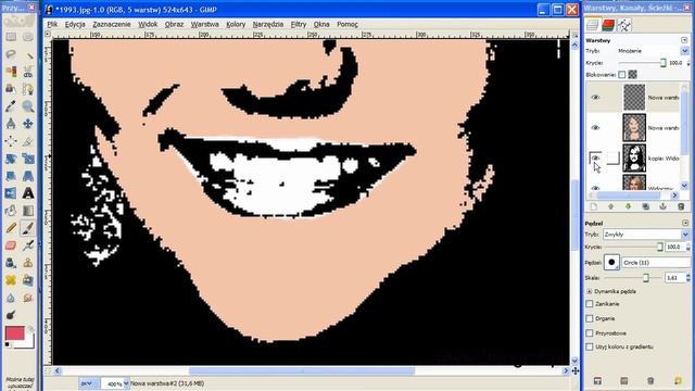 Gimp - Jak zrobić Pop art ze zdjęcia смотреть онлайн