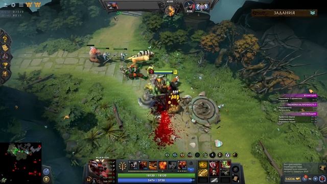 Я НАШЁЛ СКРЫТЫЙ АГАНИМ / ROSHAN DEFENSE / Дота 2 смотреть онлайн