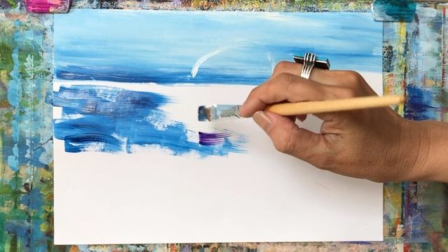 Рисуем море смотреть онлайн