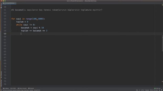 Sıfırdan Python Dersleri Ders 9: Genel Tekrar ve Alıştırmalar смотреть онлайн