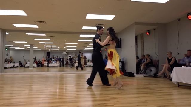 Nasrin Barmaki & Mark Hernandez, TangoAmor; Milonga del Angel; Argentine Tango Dallas смотреть онлайн