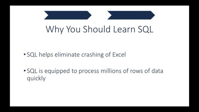 A:360 Podcast #6 - Why You Should Learn SQL смотреть онлайн