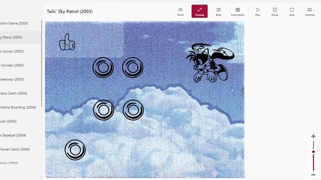 AtS 1156 - McDonald's LCD SEGA Games - 2 - Tails' Sky Patrol (2003) смотреть онлайн