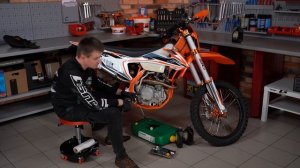 Замена масла двигателя ZS177MM. Мотоцикл GR8