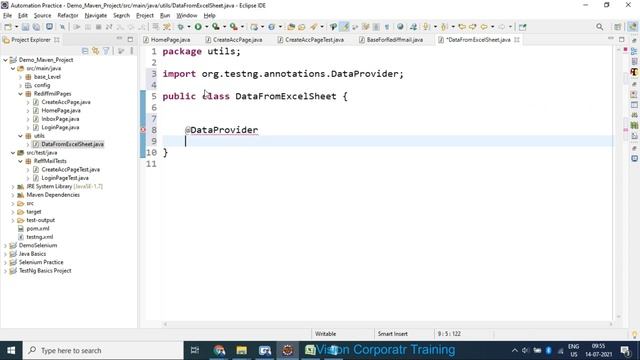 Page Object Model Design Pattern Part-2 (Selenium, TestNG, Maven) Data Driven Automation Framework смотреть онлайн