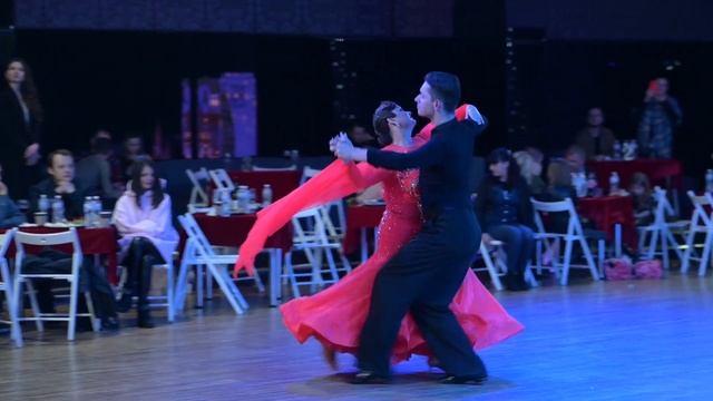 New Year Pro-Am Celebration 2022.Solo Performance.Waltz. Булгаков Максимилиал-Мележик Татьяна смотреть онлайн