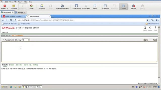 oracle 10g tutorial смотреть онлайн