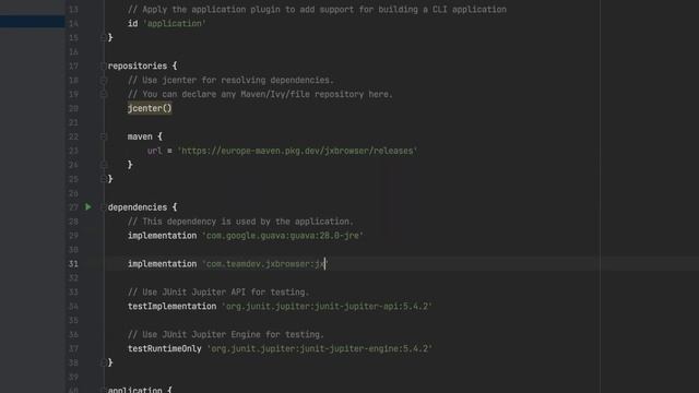 Adding JxBrowser to a Gradle Project | Getting Started смотреть онлайн