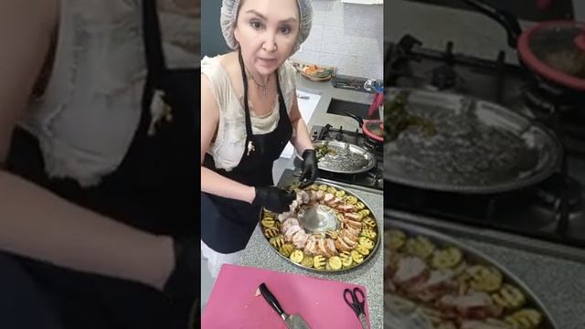 Оформление горячей тарелки смотреть онлайн