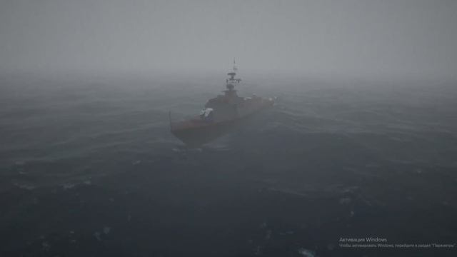 UE4 TrueSky - Ship in the storm смотреть онлайн