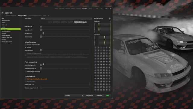 Simagic M10 FFB Settings - Assetto Corsa (RM-4.1/FW-4036) смотреть онлайн