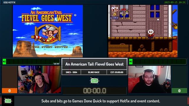 Fievel and the Brain - The GDQ Hotfix Grudge Match Episode 27 - GDQ Hotfix Speedruns смотреть онлайн