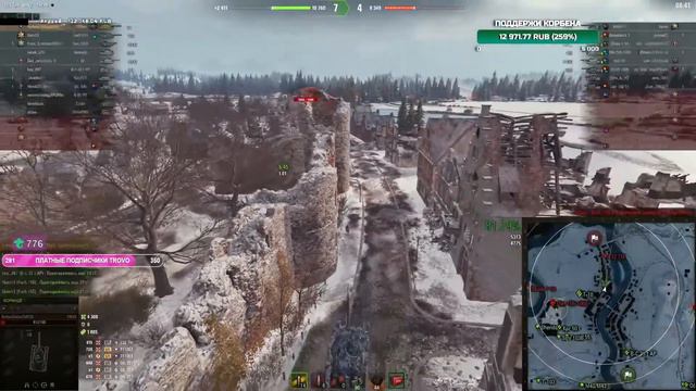 Лучшие нарезки танковых стримеров World Of Tanks (амвей921 корбен, Korben Dallas, хруст корпусов)