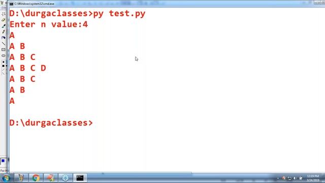 Python Tutorial || Python Pattern || Session - 5 || by Durga Sir смотреть онлайн