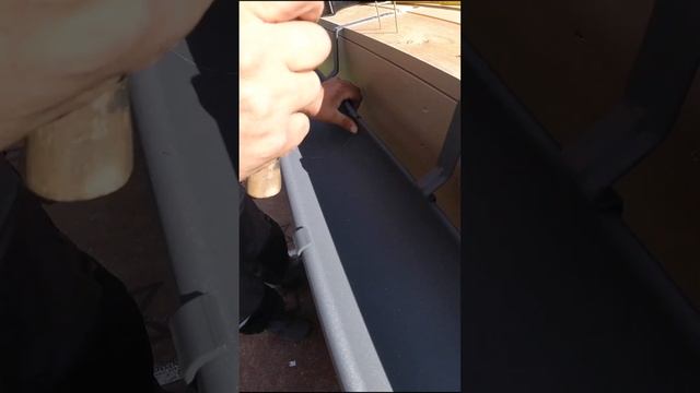 Правильное соединение желоба смотреть онлайн