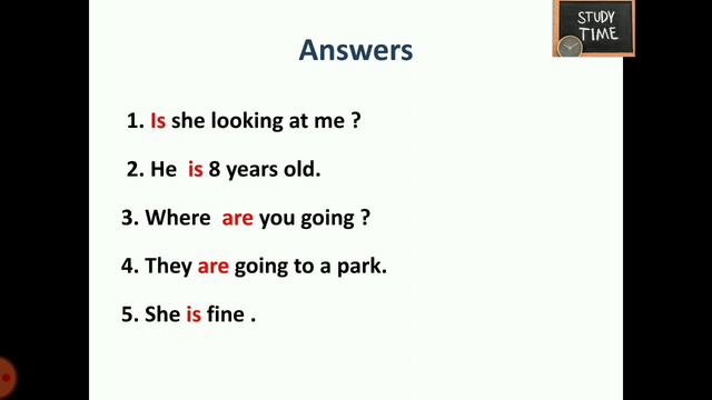 #studytime Class 4 English Grammar worksheet with answers/Use of is,are,was,were смотреть онлайн