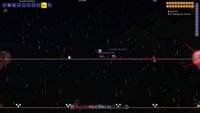 Terraria MEAC Mod  ( Brain Of Cthulhu Fight Reworked )