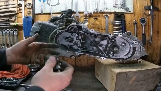 Двигатель 4т скутера 139gmb разбираем для ремонта смотреть онлайн