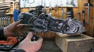 Двигатель 4т скутера 139gmb разбираем для ремонта