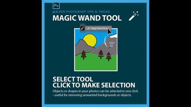 Tip 1: Magic Wand Tool (Alper Photoshop Tips & Tricks) смотреть онлайн