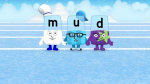 CBeebies. Go explore. Alphablocks. Letter 'U' Fun Run.