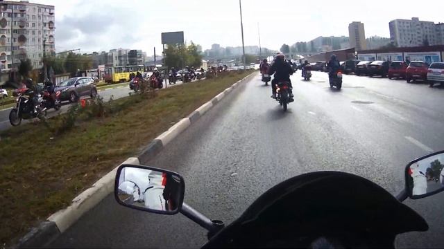 Пробег на закрытие мотосезона. Старый Оскол, 25.09.21 смотреть онлайн