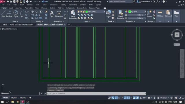 COMO FAZER PROJETO ARQUITETONICO NO AUTOCAD / Passo a Passo Aula 1 смотреть онлайн