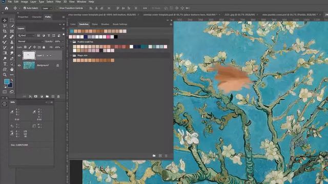 How to Use The Swatches Panel in Photoshop CC 2020 смотреть онлайн