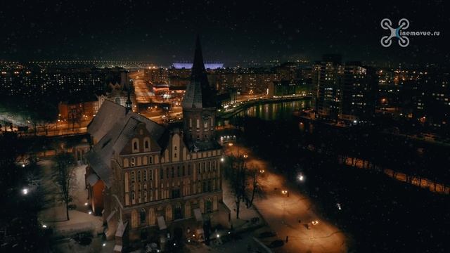 Кафедральный собор на острове Канта, Калининград, 4k смотреть онлайн