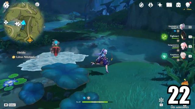 ROTA DE 59 LÓTUS NILOTPALA ! UPE SEU TIGHNARI | GENSHIN IMPACT смотреть онлайн