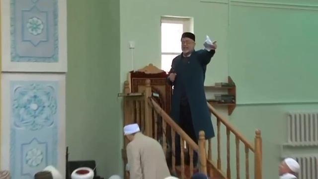 Умар-хазрат Идрисов. Из выступления на пятничной молитве в мечети "Тауба" 27.09.2013. Сюжет 1. смотреть онлайн