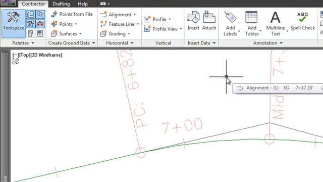 AutoCAD Civil 3D 2013 Contractor Workspace смотреть онлайн